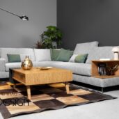 S124 hilton καναπές γωνία