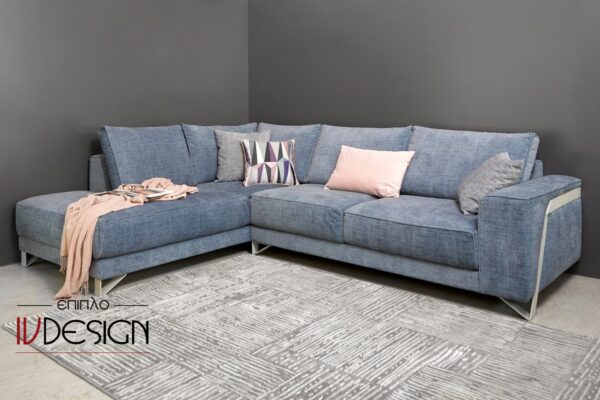 S127 steel καναπές γωνία