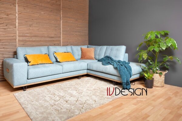 S129 lida γωνιακός καναπές